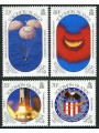 SOLOMON 1989 Moonlanding 4v MNH**