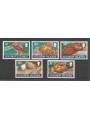 SOLOMON 1990 Snails, slugs 5v MNH**