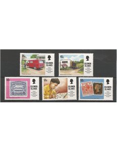 SOLOMON 1990 150 years stamps 5v MNH**
