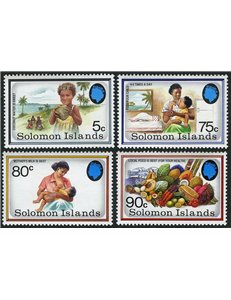 SOLOMON 1991 Health care 4v MNH**