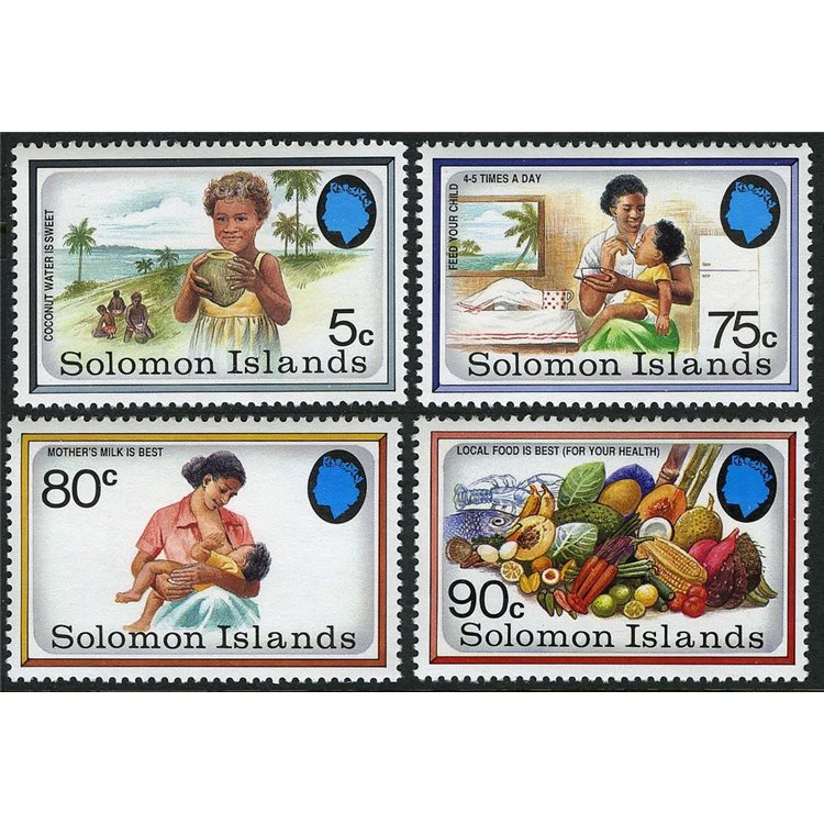 SOLOMON 1991 Health care 4v MNH**