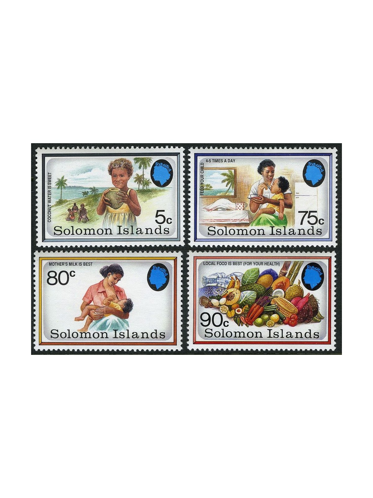 SOLOMON 1991 Health care 4v MNH**