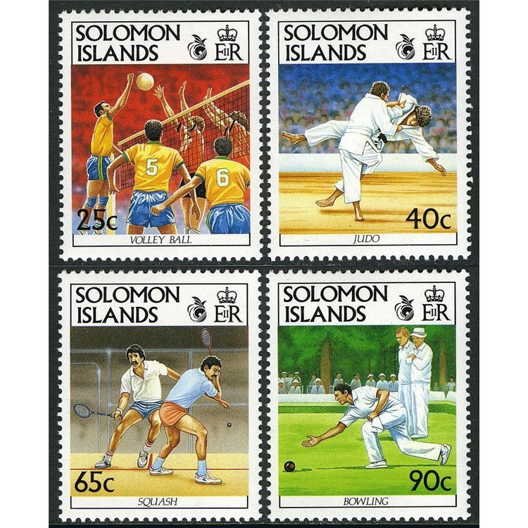 SOLOMON 1991 South Pacific games 4v MNH**