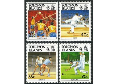SOLOMON 1991 South Pacific games 4v MNH**
