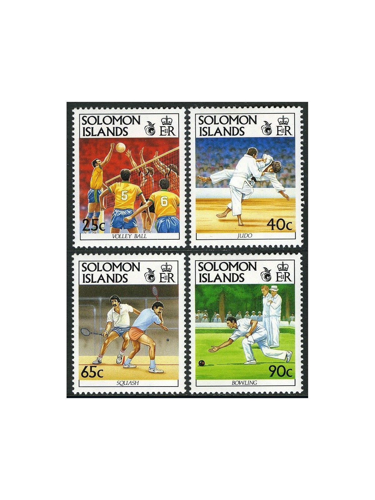 SOLOMON 1991 South Pacific games 4v MNH**