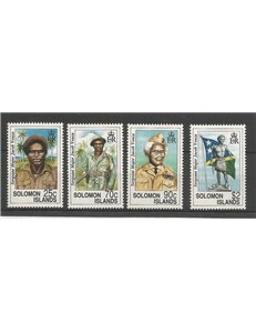 SOLOMON 1992 Jacob Vouza 4v MNH**