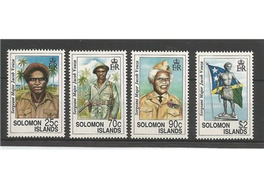 SOLOMON 1992 Jacob Vouza 4v MNH**