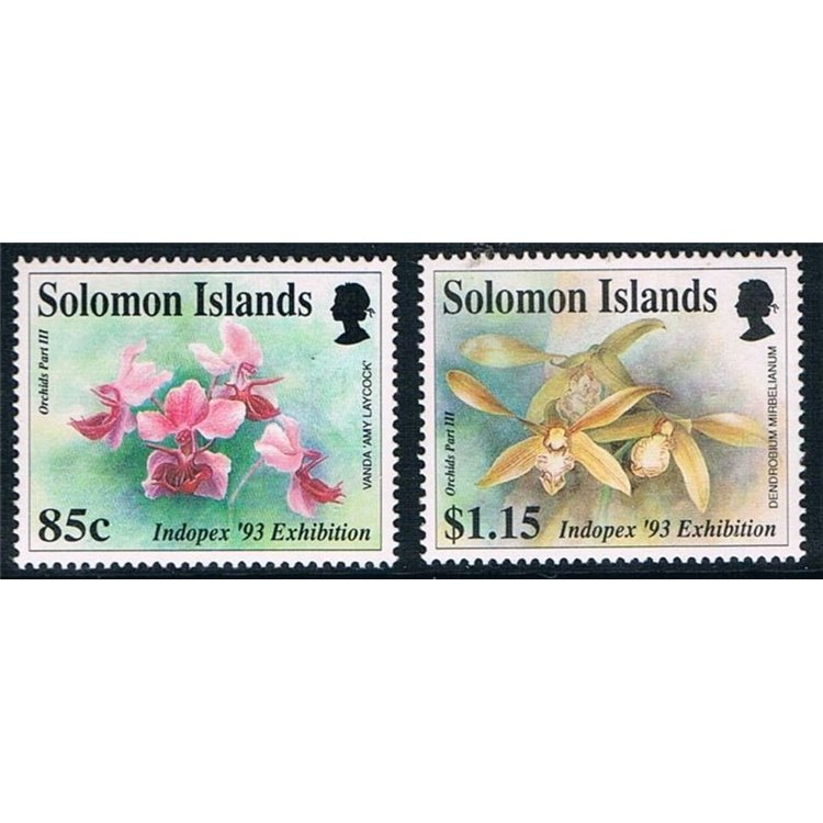 SOLOMON 1993 Indopex 2v MNH**
