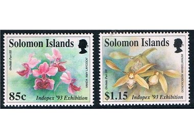SOLOMON 1993 Indopex 2v MNH**