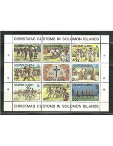 SOLOMON 1983 Christmas 1 s/s MNH**