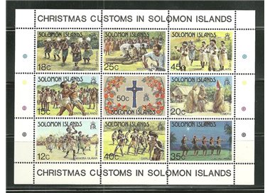 SOLOMON 1983 Christmas 1 s/s MNH**