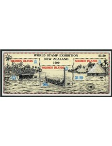 SOLOMON 1988 Expo 88 1 BF MNH**