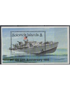 SOLOMON 1993 Sinking of USS PT 109 1 BF MNH**