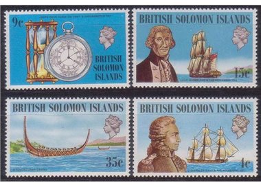 SOLOMON 1973 Ships & navigation 4v MNH**