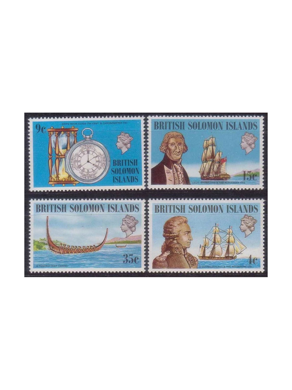 SOLOMON 1973 Ships & navigation 4v MNH**