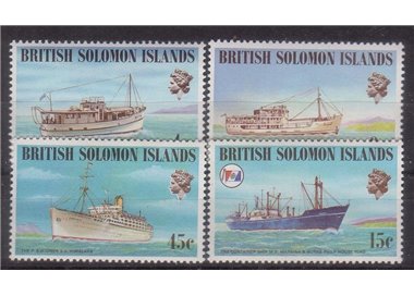 SOLOMON 1975 Ships 4v MNH**