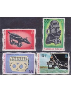 SOLOMON 1976 Handicrafts 4v MNH**