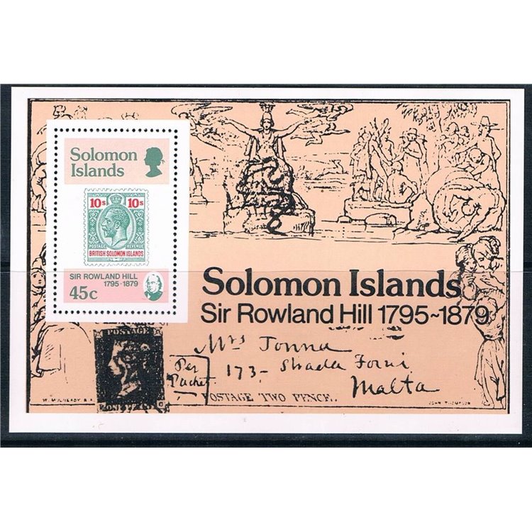 SOLOMON 1979 Complete Yearset 35v + 2BF MNH**