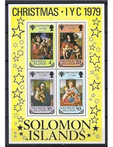 SOLOMON 1979 Complete Yearset 35v + 2BF MNH**