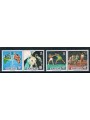 SOLOMON 1982 Royal visit & Commonwealth games 4v MNH**
