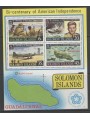 SOLOMON 1976 Bi-centenary of American Independence 1 s/s MNH**