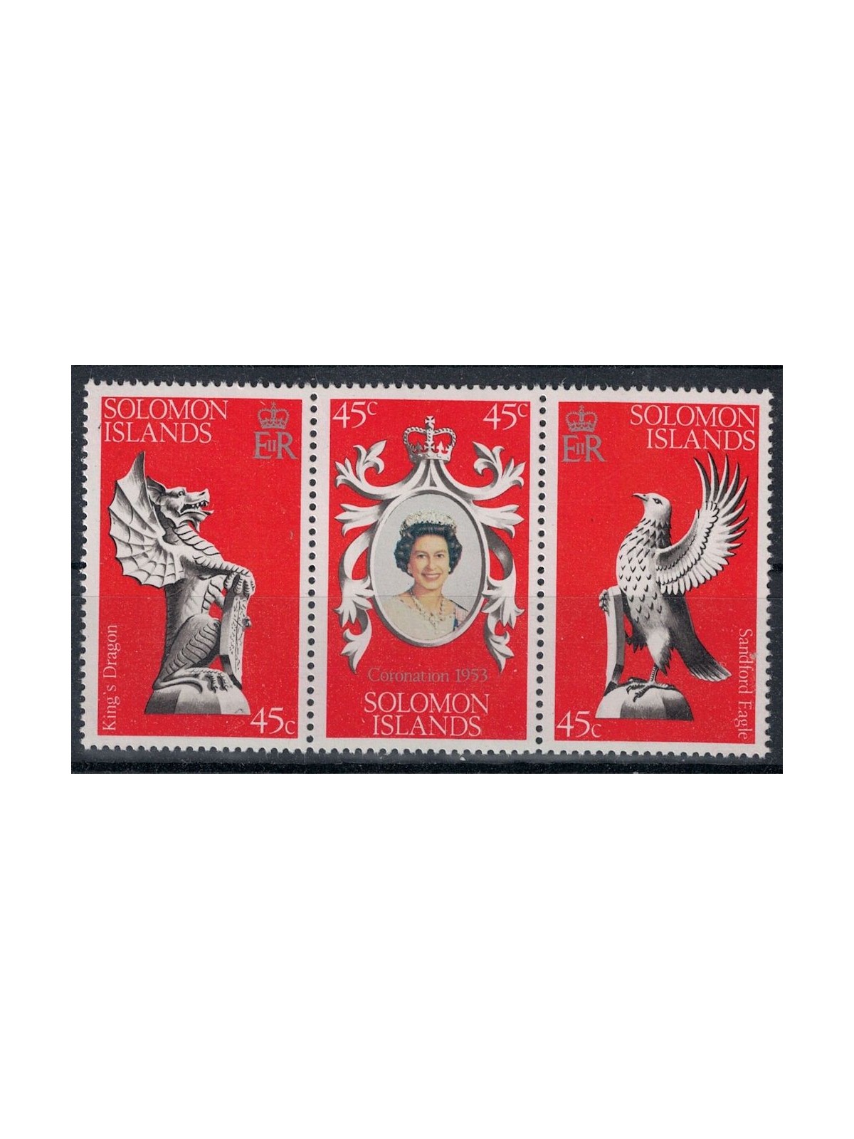 SOLOMON 1978 Silver Jubilee 3v MNH**