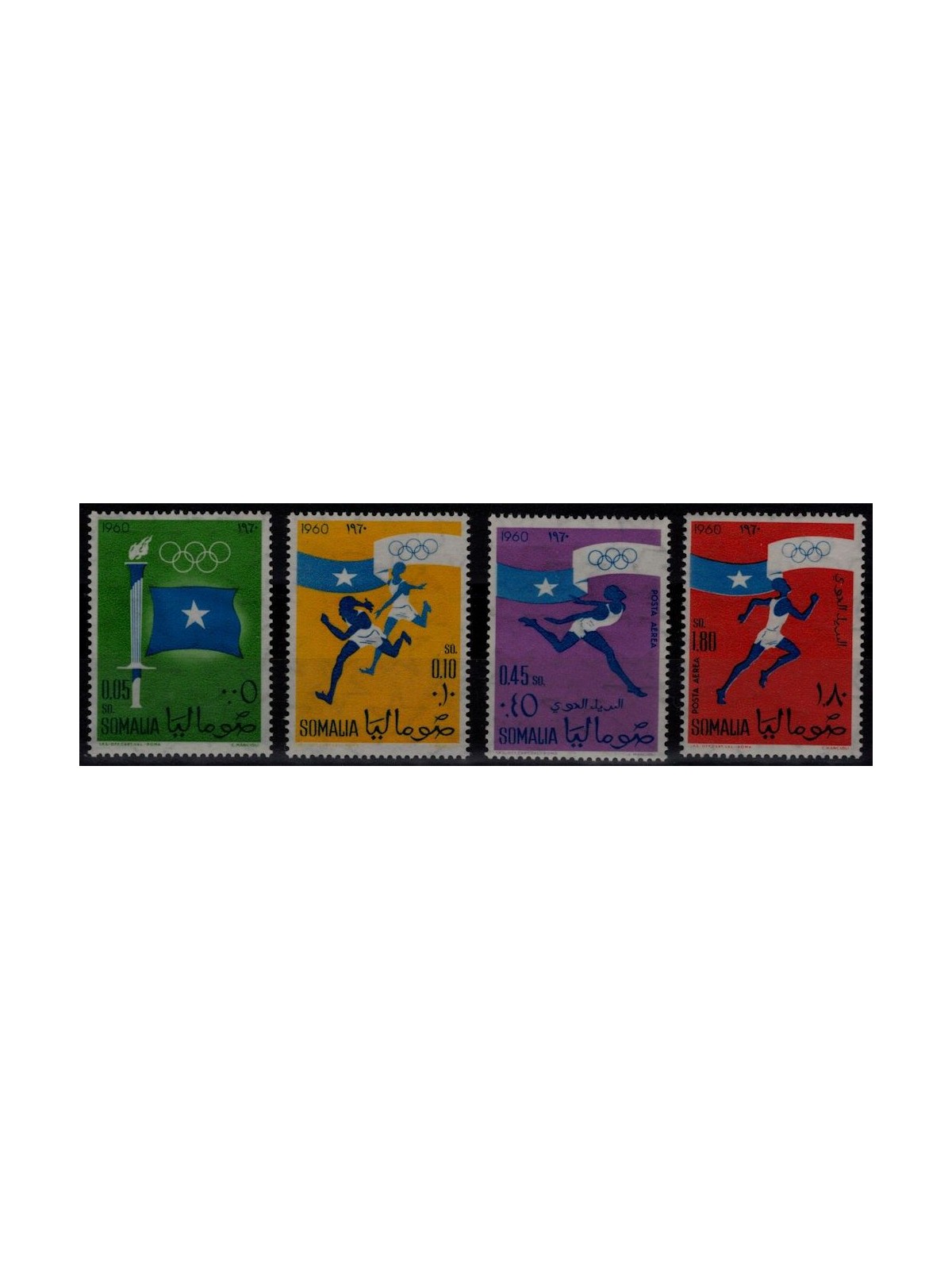 SOMALIA 1960 Giochi olimpici 4v MNH**