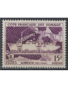 SOMALIA FRANCESE 1956 F.I.D.E.S. MNH**