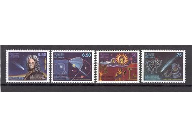 SRI LANKA 1986 Cometa di Halley 4v MNH**