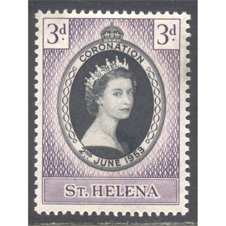 ST. HELENA 1953 Coronation of Elizabeth 1v MNH**