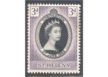ST. HELENA 1953 Coronation of Elizabeth 1v MNH**