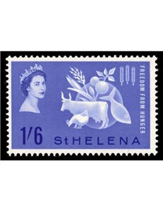 ST. HELENA 1963 Freedom from hunger 1v MNH**