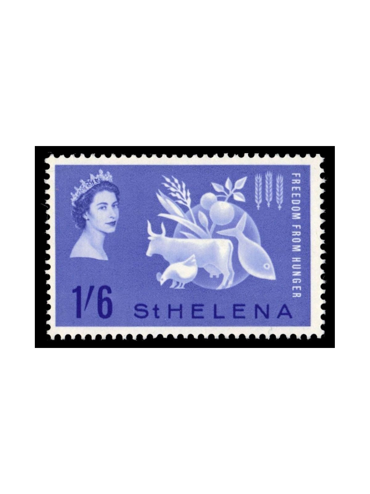 ST. HELENA 1963 Freedom from hunger 1v MNH**