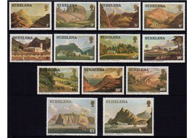 ST. HELENA 1976 Definitives 13v MNH**
