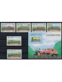 SOMALIA 1999 Trains, locomotives 6v + 1 s/s MNH**