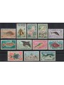 FRENCH SOMALIA 1959-60 Fauna, fish and birds 12v MNH**