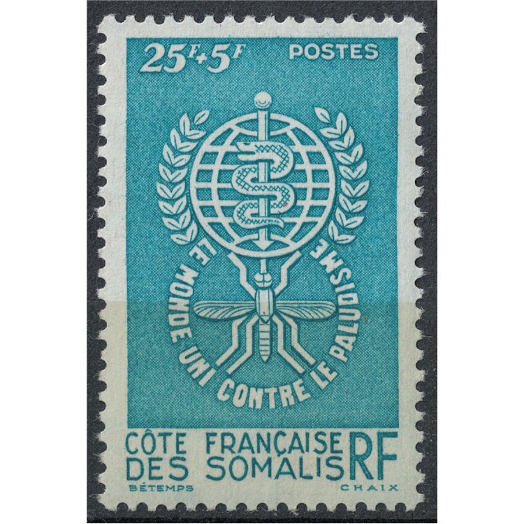 SOMALIA FRANCESE 1962 Lotta contro la malaria MNH**