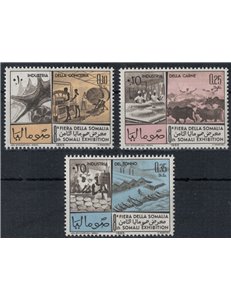 SOMALIA 1965 Fiera della Somalia 3v MNH**