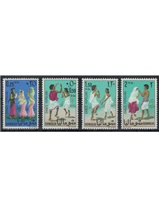 SOMALIA 1967 Popular dances 4v MNH**