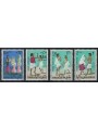 SOMALIA 1967 Popular dances 4v MNH**