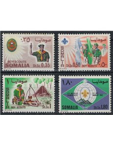 SOMALIA 1967 Scautismo 4v MNH**