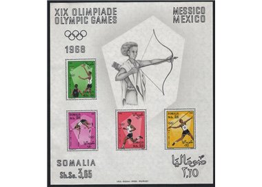 SOMALIA 1968 Olympic Games s/s MNH**