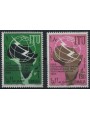 SOMALIA 1965 Centenario UIT, posta aerea 2v MNH**