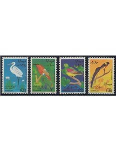 SOMALIA 1968 Somali birds, airmail 4v MNH**