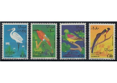 SOMALIA 1968 Somali birds, airmail 4v MNH**