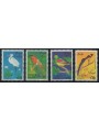 SOMALIA 1968 Uccelli somali, posta aerea 4v MNH**