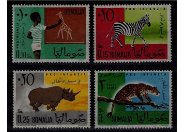 SOMALIA 1960 Pro childhood 4v MNH**