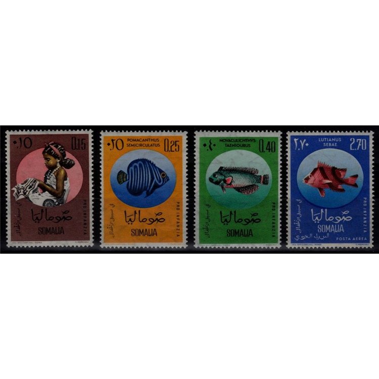 SOMALIA 1962 Pro childhood 4v MNH**