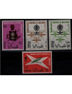 SOMALIA 1962 Eradication of malaria 4v MNH**