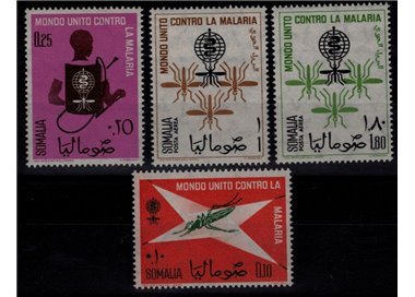 SOMALIA 1962 Eradication of malaria 4v MNH**